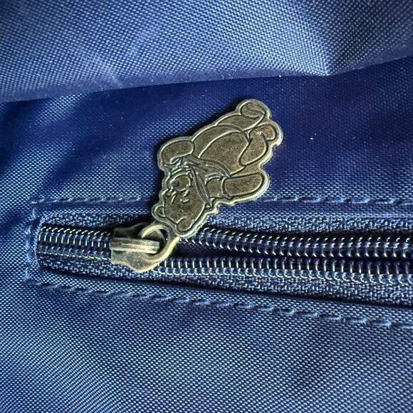 Vintage Disney Store Plaid Winnie the Pooh Messenger Bag 90s Y2K Crossbody Tote - Picture 13 of 16